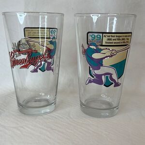 Leinenkugels Beer Glasses 16 Oz Each Set 2 Handcrafted Quality Phoenix Arizona